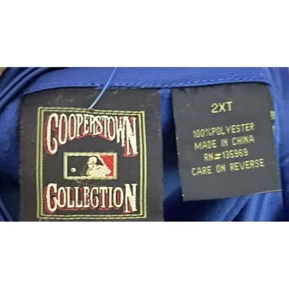 MLB Atlanta Braves Cooperstown Collection Majestic Varsity Jacket Men 2XT‎